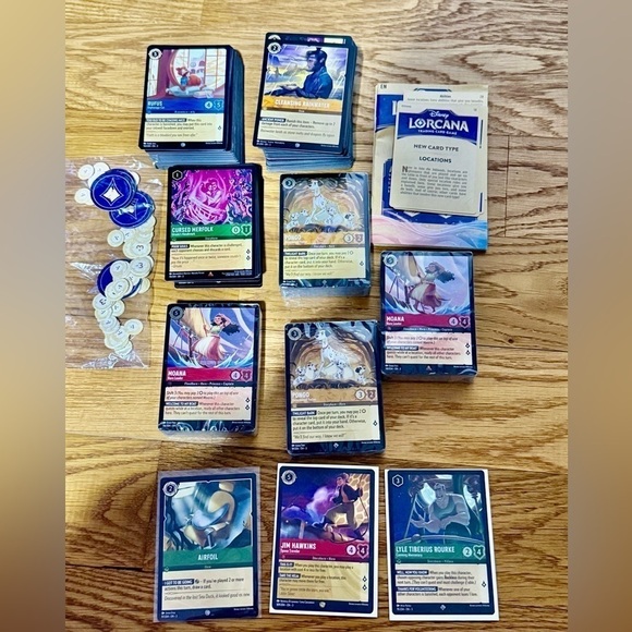 Bulk Lot Of Disney Lorcana In To The Inklqnd Cards​​​​​​​​ - Picture 1 of 4